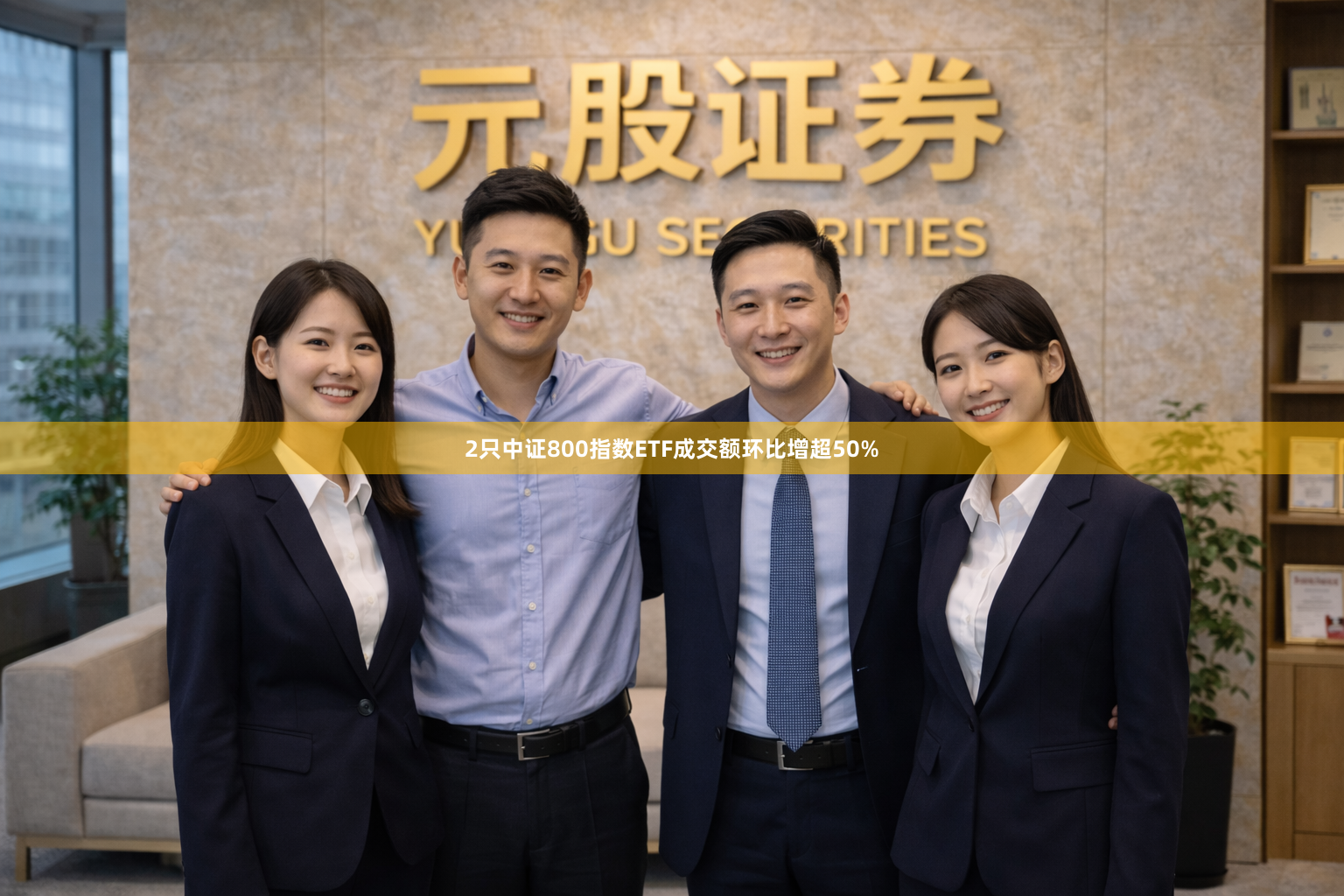 2只中证800指数ETF成交额环比增超50%