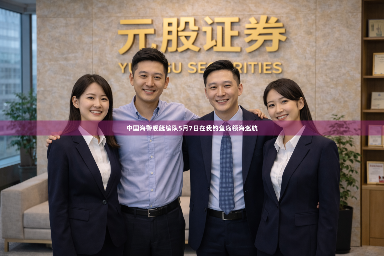 中国海警舰艇编队5月7日在我钓鱼岛领海巡航