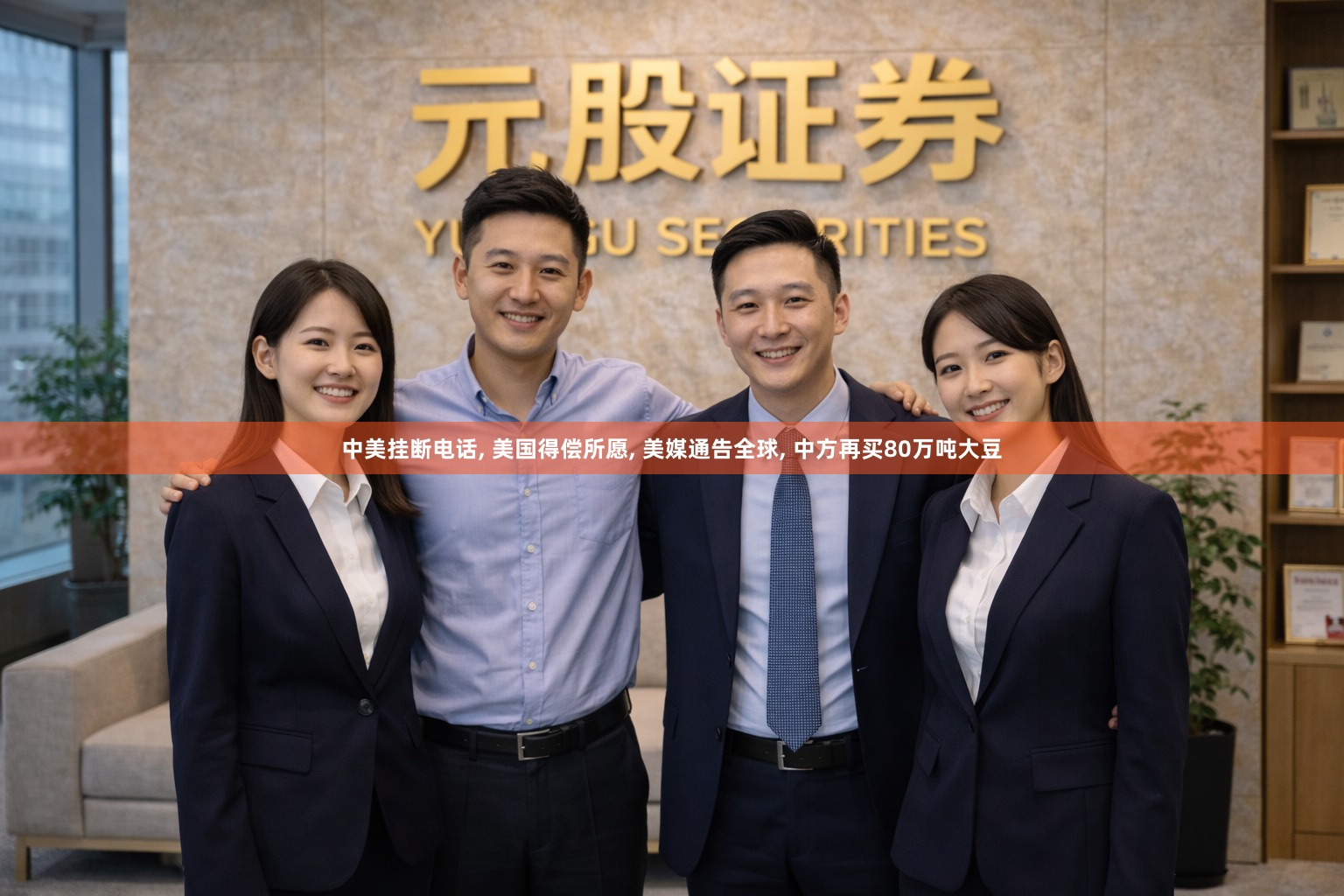 中美挂断电话, 美国得偿所愿, 美媒通告全球, 中方再买80万吨大豆