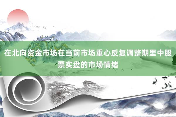在北向资金市场在当前市场重心反复调整期里中股票实盘的市场情绪